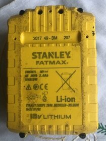 akumulátor stanley fatmax 18v - 1
