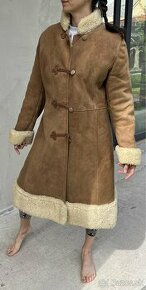 Kožený dámsky kabát - 1