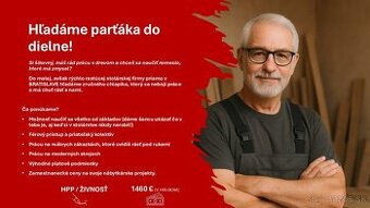 REMESELNÁ PRÁCA V DIELNI / STOLÁR / POMOCNÁ PRÁCA