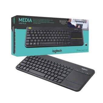 Logitech Wireless Touch Keyboard K400 Plus CZ