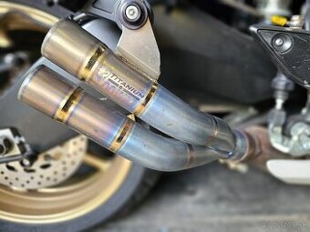 Titanová koncovka Mivv Double gun Yamaha FZ8N