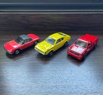 autíčka/modely Hot Wheels Matchbox Porsche GMC Mitsubishi