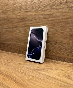 iPhone 16 Pro 256GB Black Titanium - nový, nerozbalený