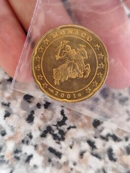 20 cent Monako 2001 UNC