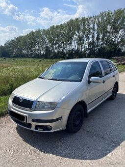 Predám Škoda Fabia, 1.2 benzín, 47 kW, strieborná metalíza