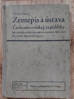 Učebnica z roku 1936