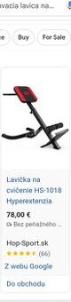 Lavica na cvičenie
