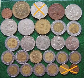 mince amerika austrália oceánia - ZLACNENÉ