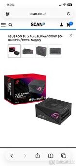 Asus rog strix 1000w aura edition atx3.0