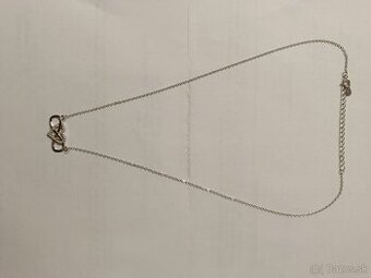 Strieborný náhrdelník SRDCE & NEKONEČNO