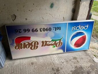 Predam svetelnu reklamu tabulu 1x2m