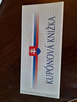 Kuponová knižka - 1