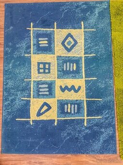 Koberec Porta - modrý