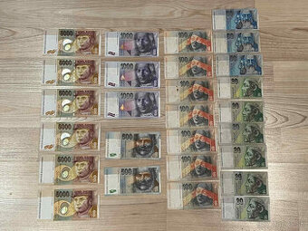 Slovenské bankovky/koruny pred eurom