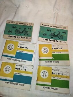 Vzacne Moped - navody na obsluhu