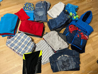 Mega balík oblečenia chlapec 7-8 r. - 36 ks