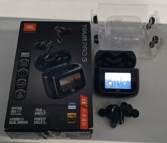 P: Slúchadlá JBL Tour Pro 3 Black
