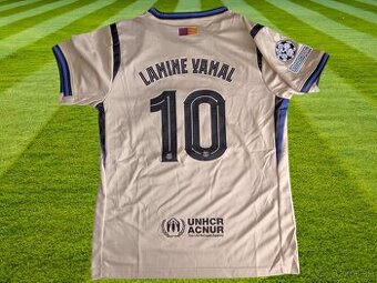 béžový dres Lamine Yamal FC Barcelona x Kobe Bryant