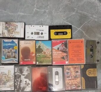 Predám Nemecké mc kazety.