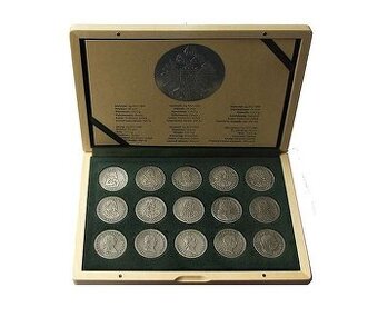 Sada replík strieborných toliarov Habsburgovci