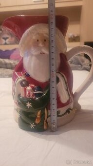 Keramika, džban, vianočná dekoracia