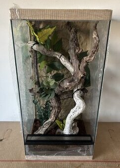 Zariadené terárium 30x30x50, 30x30x60 a 30x30x70