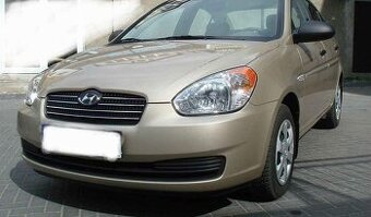 Hyundai Accent 1.4 16V 2007 sedan farba champagne hnedozlata