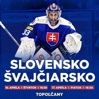 Slovensko - Švajčiarsko (Topoľčany 17.04.2026)