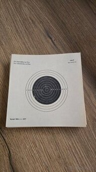 Dobové terče z roku 1977 malorážka 25m