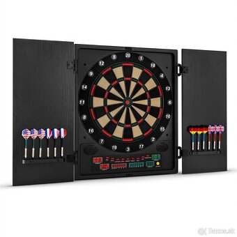 Dartchamp elektronický terč na šípky s dvierkami