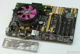 ASUS H87-PLUS + i5-4670 + 16GB DDR3 + CoolerMaster i117