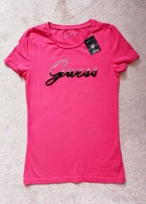 Guess tričko ružové
