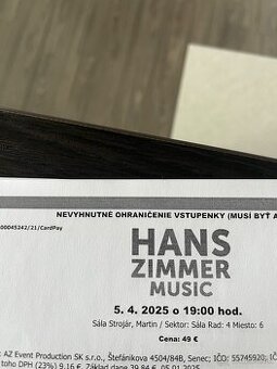 vatupenky na Hans Zimmer Music