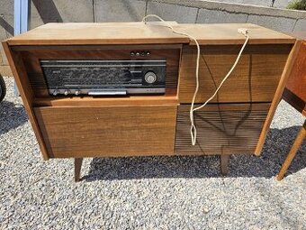 Retro radiogramofon