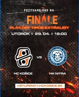 HC Košice - HK Nitra 7.Finále 29.4.2025, 18:00