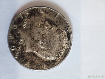 HALF DOLLAR Kennedy strieborný
