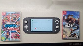 Nintendo Switch Lite + 2hry