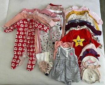 Velky balik pre babätko dievčatko 3-6 mesiacov
