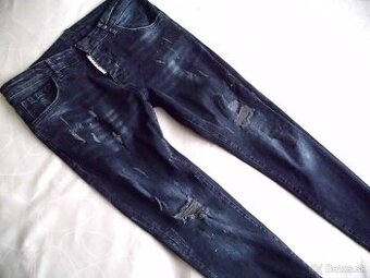 Dsquared dámske slim rifle s elastan M