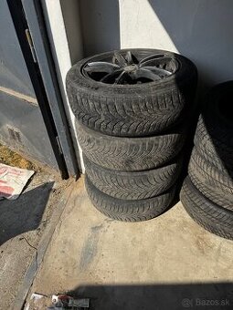 Original disky 5x112 s pneu 215/55 R17