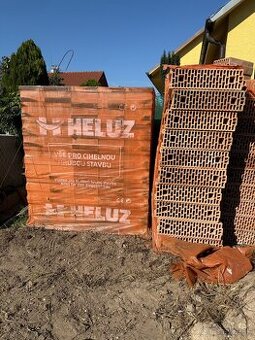 Heluz 14 brusená tehla