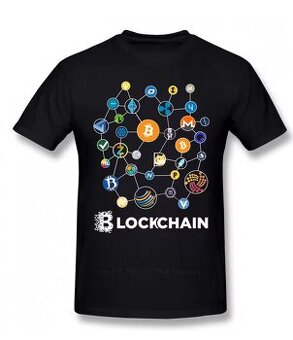Blockchain Tričko