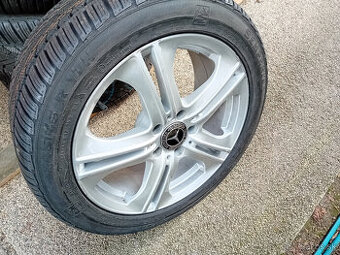 hlíníkové alu \"mercedes\" 5x112 17\" pneu 245/45 r17