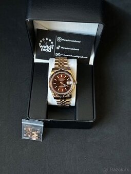Seiko mod Datejust Chocolate