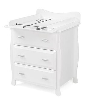 Komoda s prebalovacím pultom Gala