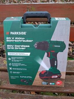 Aku vŕtací skrutkovač 20 V Parkside PBSA 20-Li A1