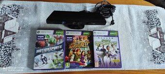 Kinect (xbox360)+3x hra