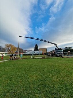 Autodoprava s hydraulickou rukou - 1