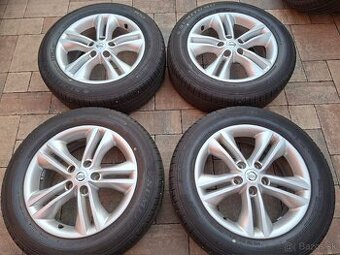 Orig. hliníkové disky Nissan R17, 5x114,3