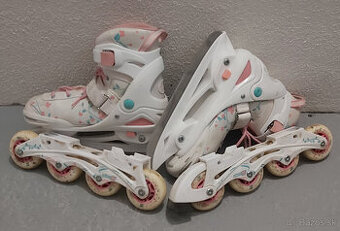 Dievčenské korčule na predaj (kombinácia kolieskové, na ľad)